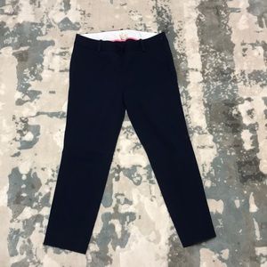 J. Crew navy stretch slim crop size 6 pants